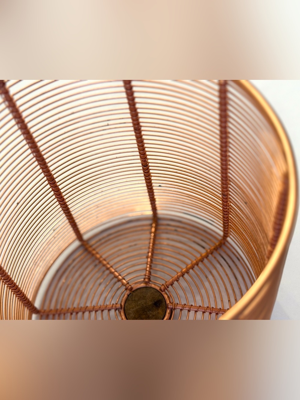 Anthropologie Copper Wire Utensil Holder - Picture 5 of 12